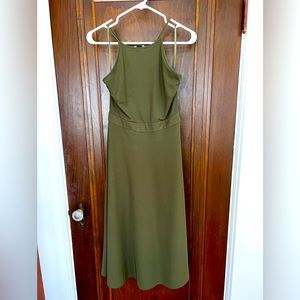 Ann Taylor MIDI Dress. Size 2, high neck